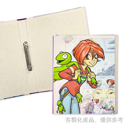 2孔精裝文件夾_客製化 2孔精裝文件夾