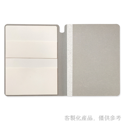 筆記本_客製化清水模封面膠裝筆記本